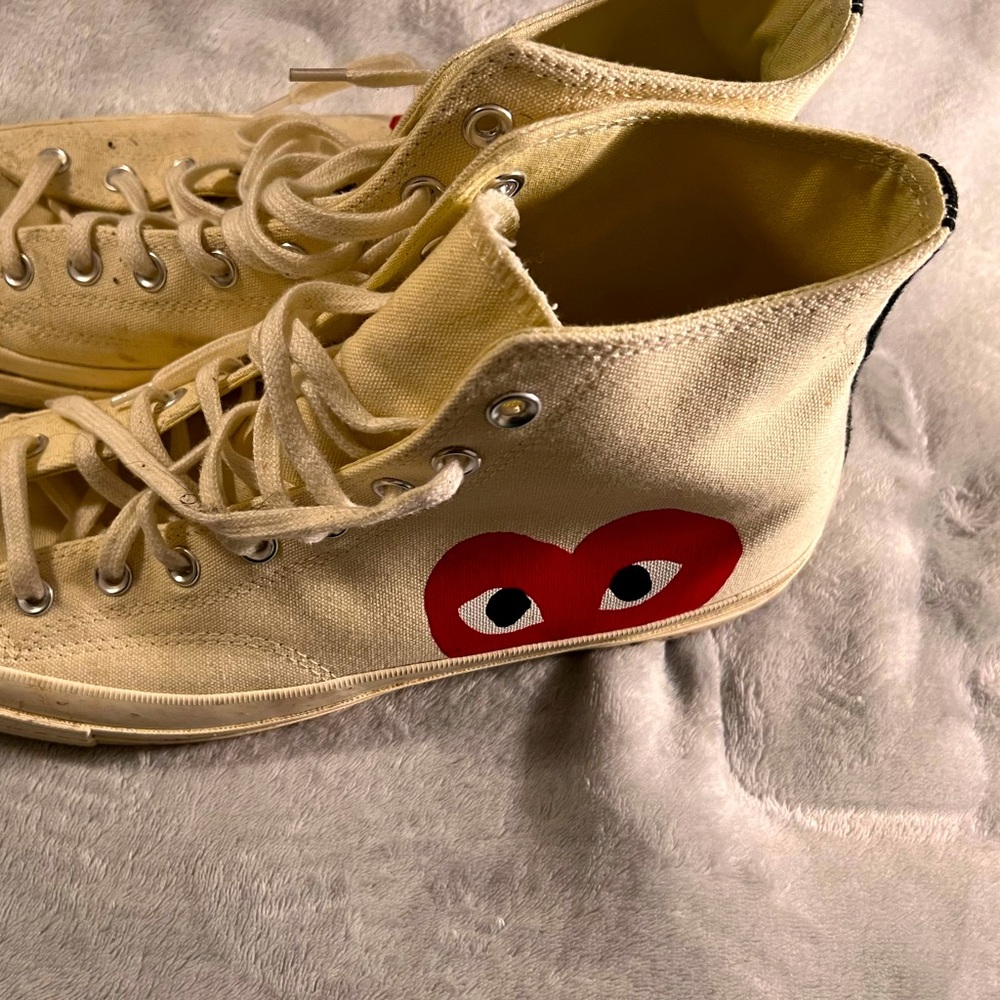 Comme Des Gorcons Play X Chuck Taylor All Star Hi ‘Milk’